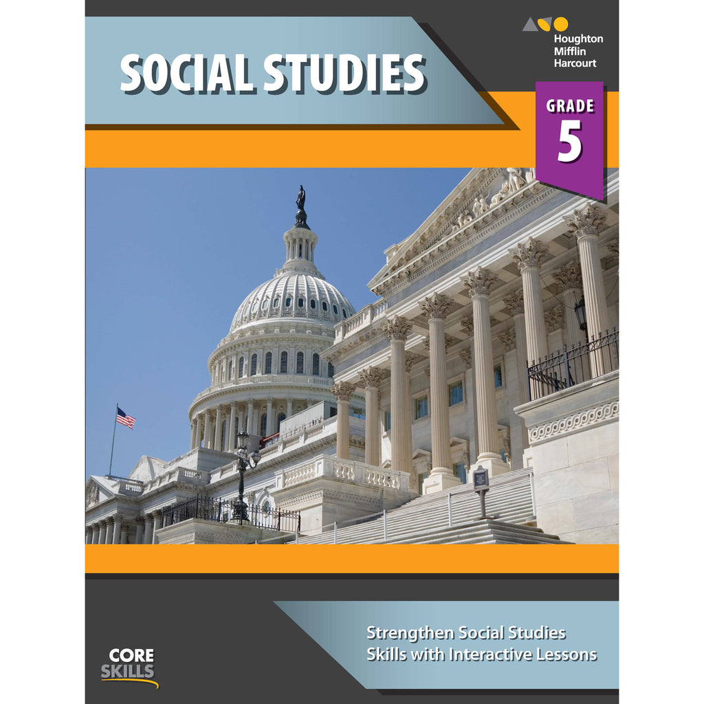 Houghton Mifflin Harcourt Core Skills Social Studies Workbook Grade 5 Sv 9780544267633 Supplyme