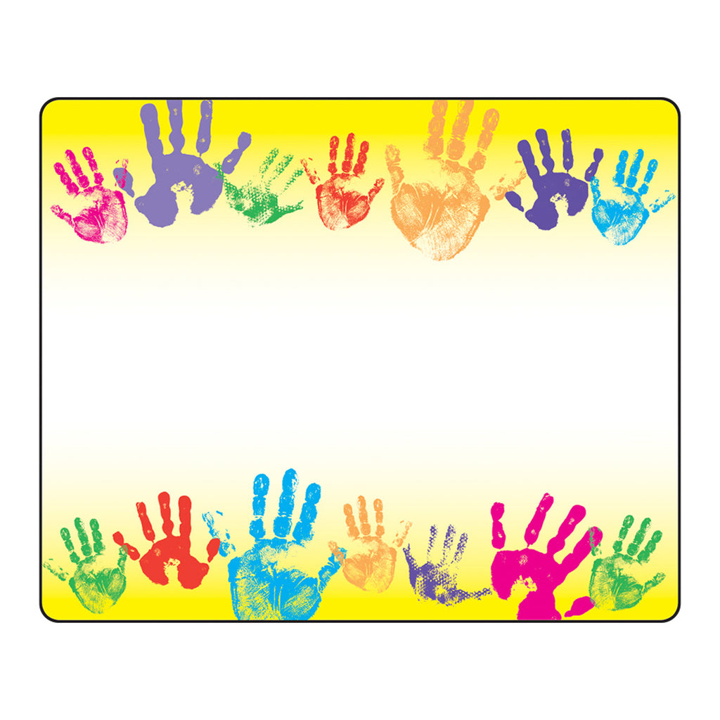 Trend Enterprises Rainbow Handprints Name s T Supplyme