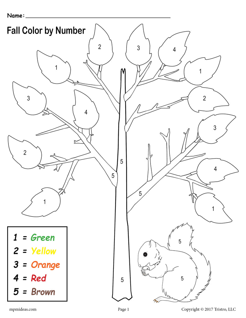 Free Printable Color by Number Food Preschool Worksheets  Preschool  worksheets, Food themes, Color by number printable