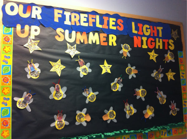 Summer Firefly Bulletin Board Idea & Craft for Kids – SupplyMe