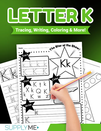 free preschool letter k worksheets and printables ages 3 4 years old supplyme