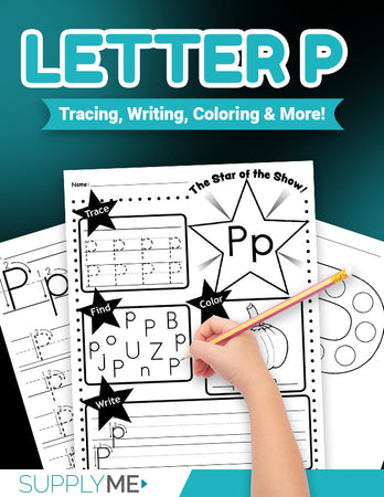 FREE Letter P Do-A-Dot Printables - Uppercase & Lowercase! – SupplyMe