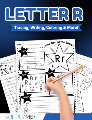 Cursive Uppercase and Lowercase Letter Tracing Worksheets! – SupplyMe