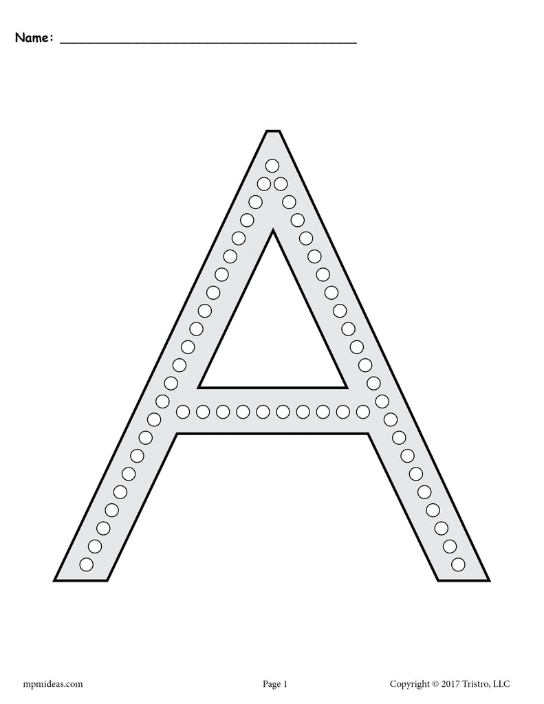 free letter a q tip painting printables letter a worksheets and coloring pages supplyme