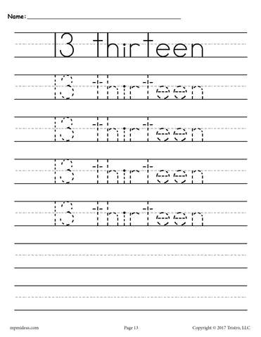 Free Handwriting Worksheet – TheCoffeeMonsterzCo