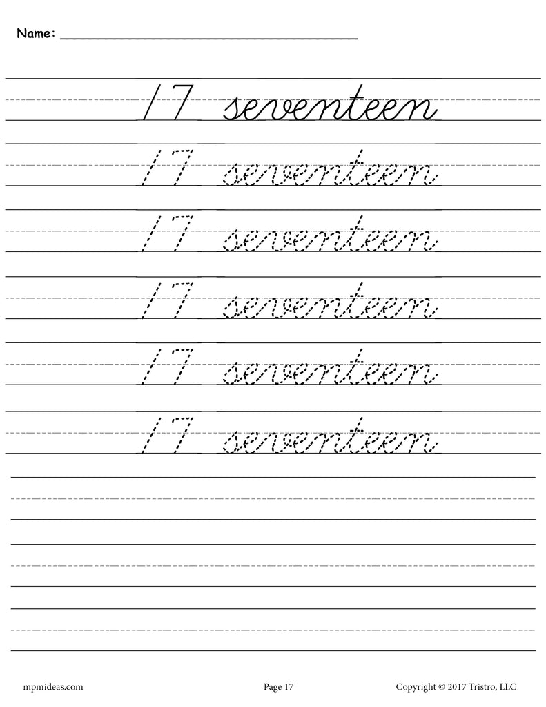 printable-number-seventeen-cursive-handwriting-and-tracing-workshee-supplyme