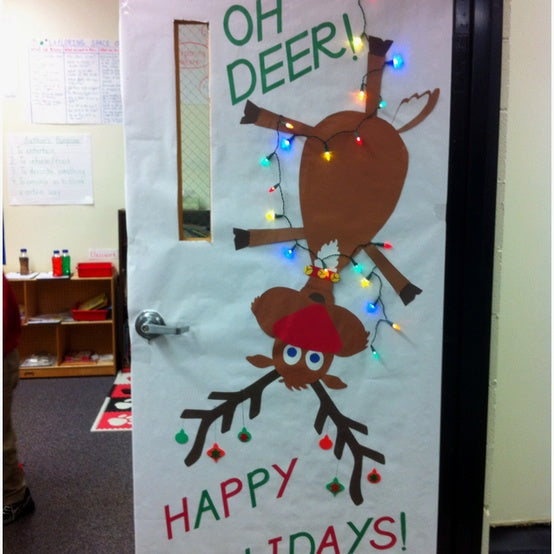 Oh Deer! - Christmas Bulletin Board – SupplyMe