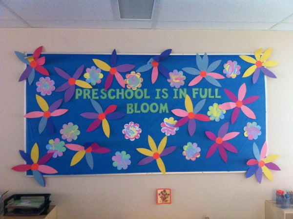 Preschool is in Full Bloom! - Spring Bulletin Board – SupplyMe