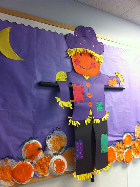 Welcome To Our Pumpkin Patch! Fall & Halloween Bulletin Board Idea ...