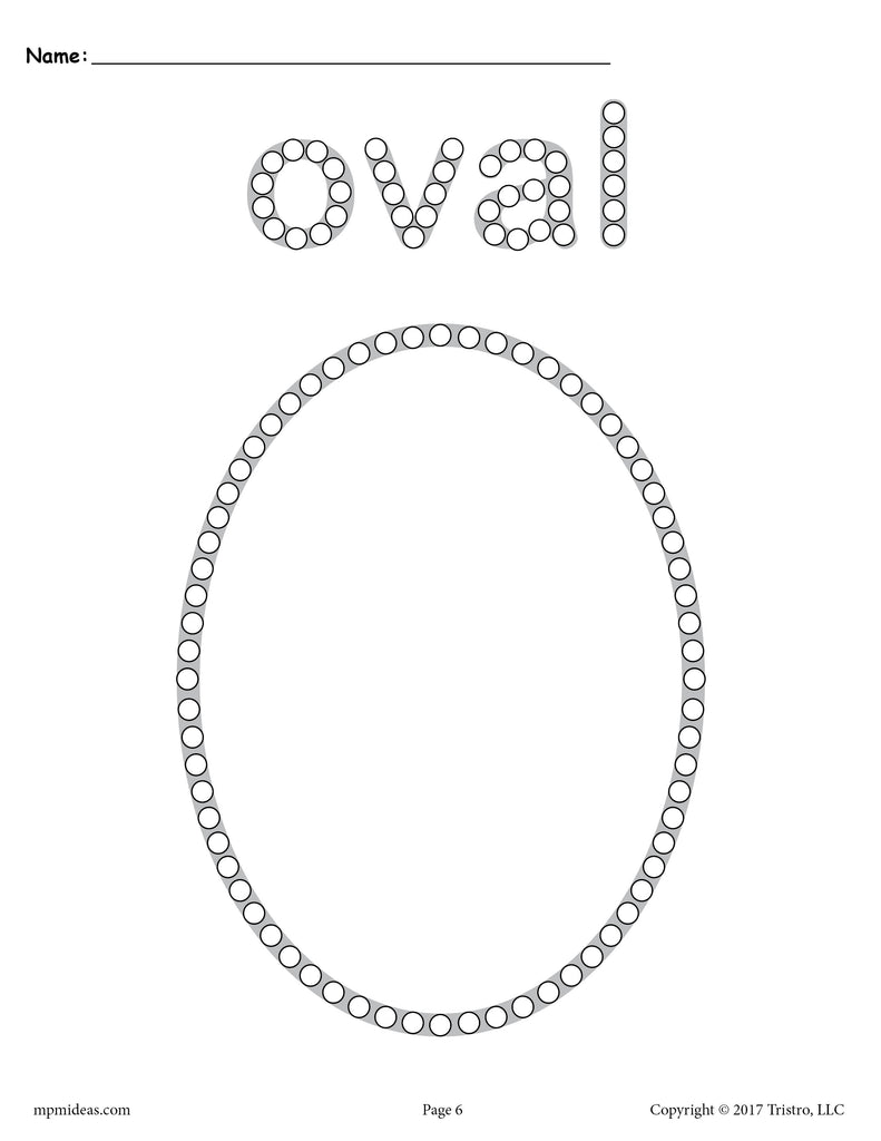 oval q tip painting printable oval worksheet coloring page supplyme