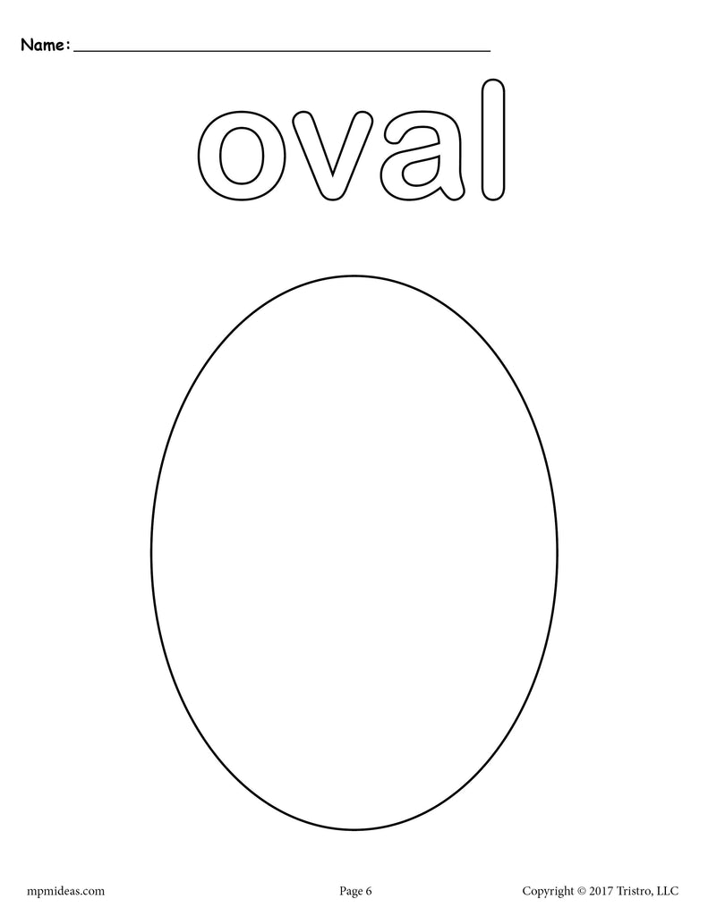 oval picture shapes decor