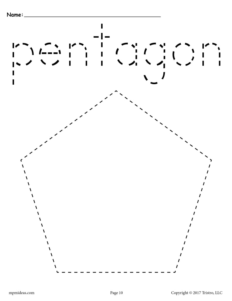 pentagon-worksheet