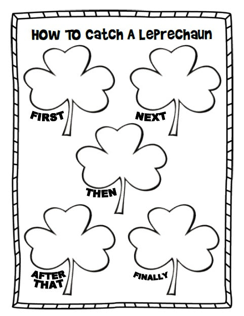 How To Catch A Leprechaun Printable Graphic Organizer