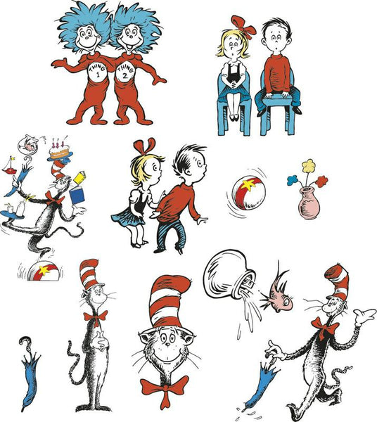 Cat In The Hat Characters 2 Sided Decorating Kit | EU-840224 – SupplyMe