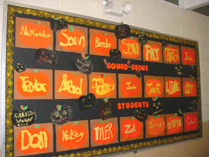 Gourd-geous Students! - Fall Bulletin Board Idea – SupplyMe