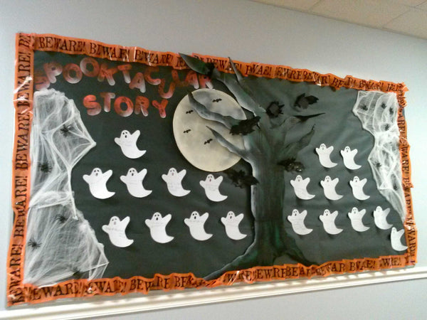 Spooktacular Story! - Halloween Bulletin Board – Supplyme