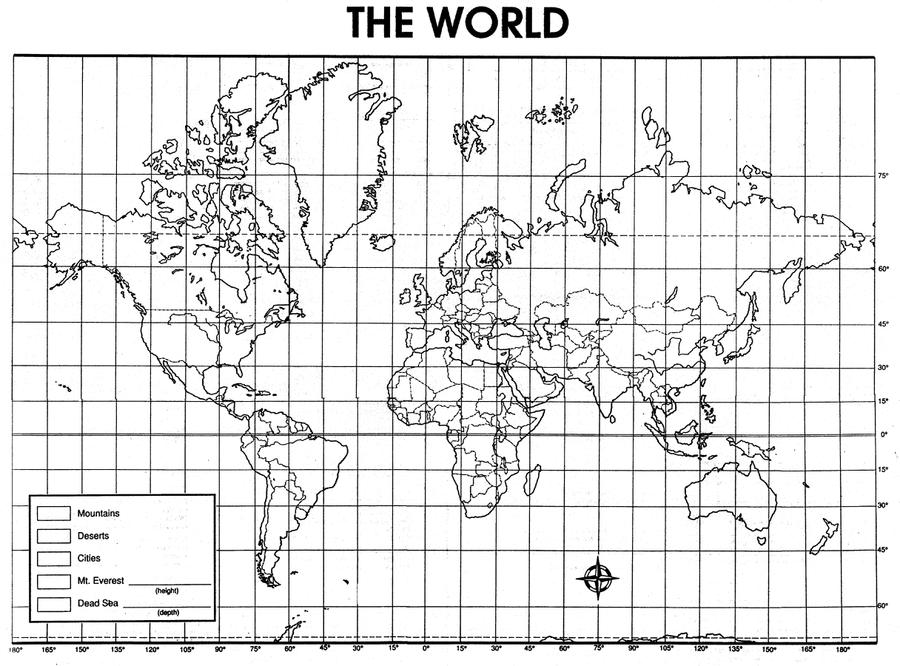 McDonald Publishing The World Activity Poster, Grades 4-8 | MC-M236 ...