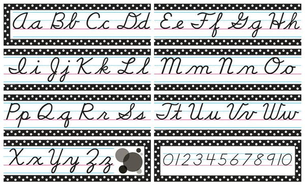 Cursive Mini Bulletin Board Set | TCR4099 – SupplyMe