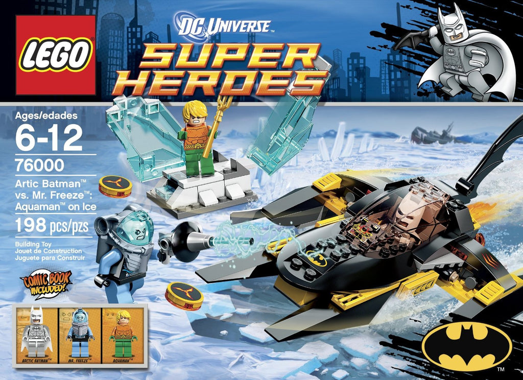 LEGO DC Universe Super Heroes - Arctic Batman vs. Mr. Freeze: Aquaman –  Toynado