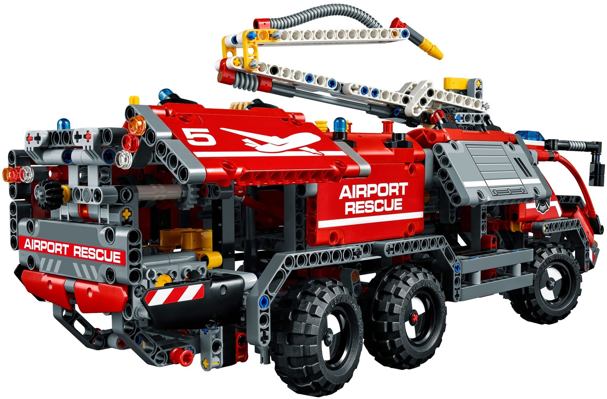 lego airport fire truck technic