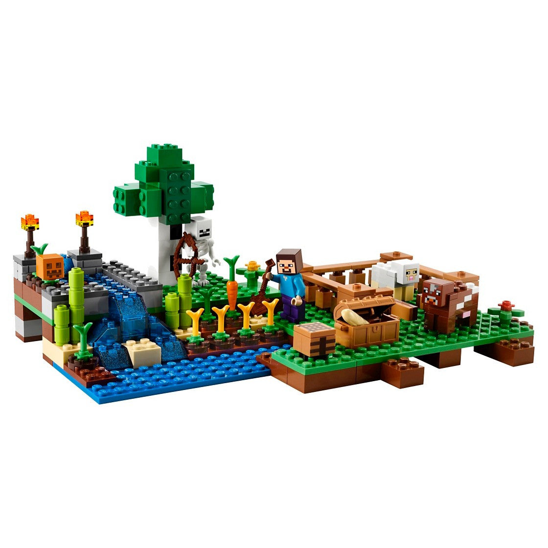 lego minecraft farm