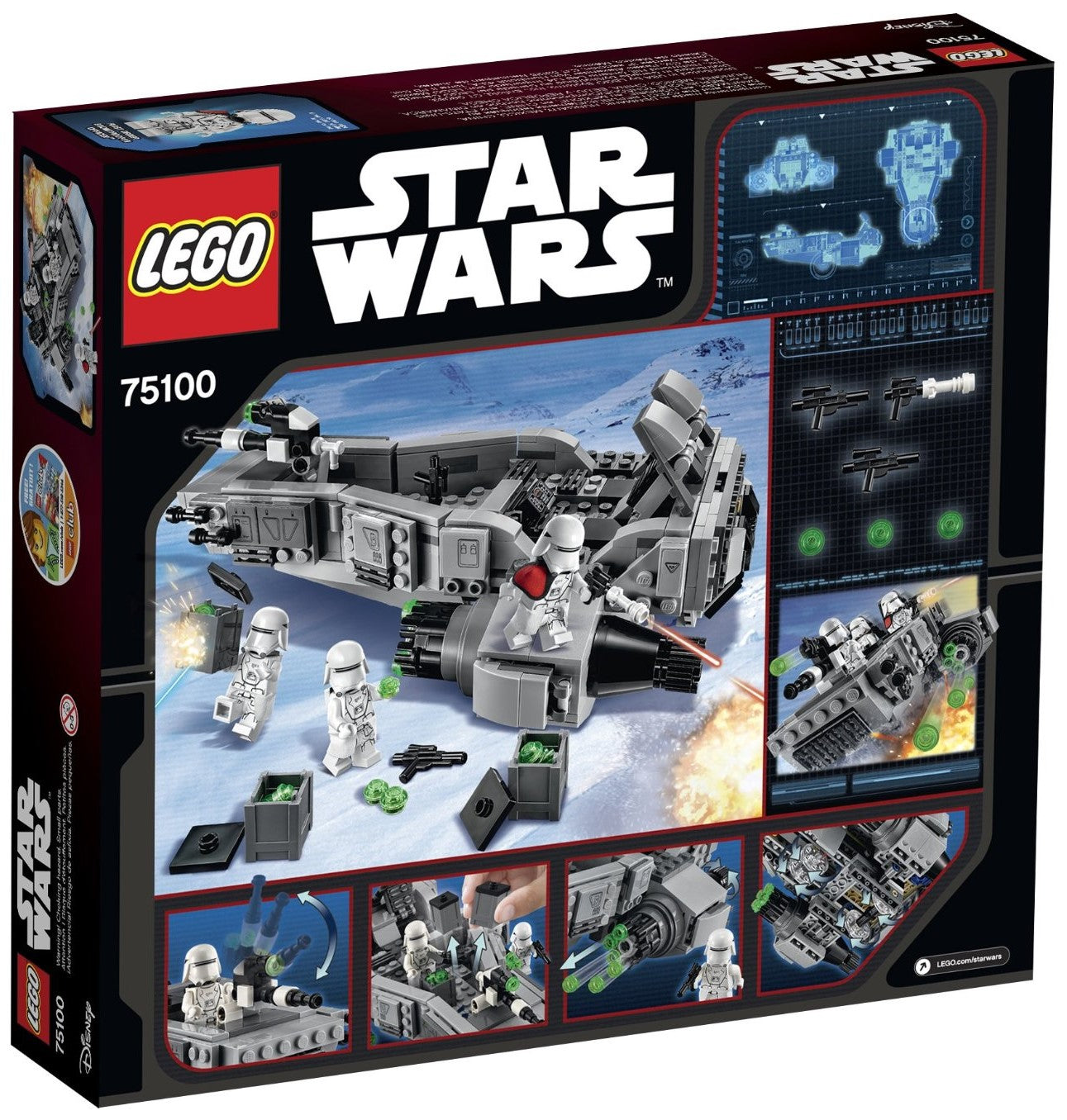 lego first order snowspeeder