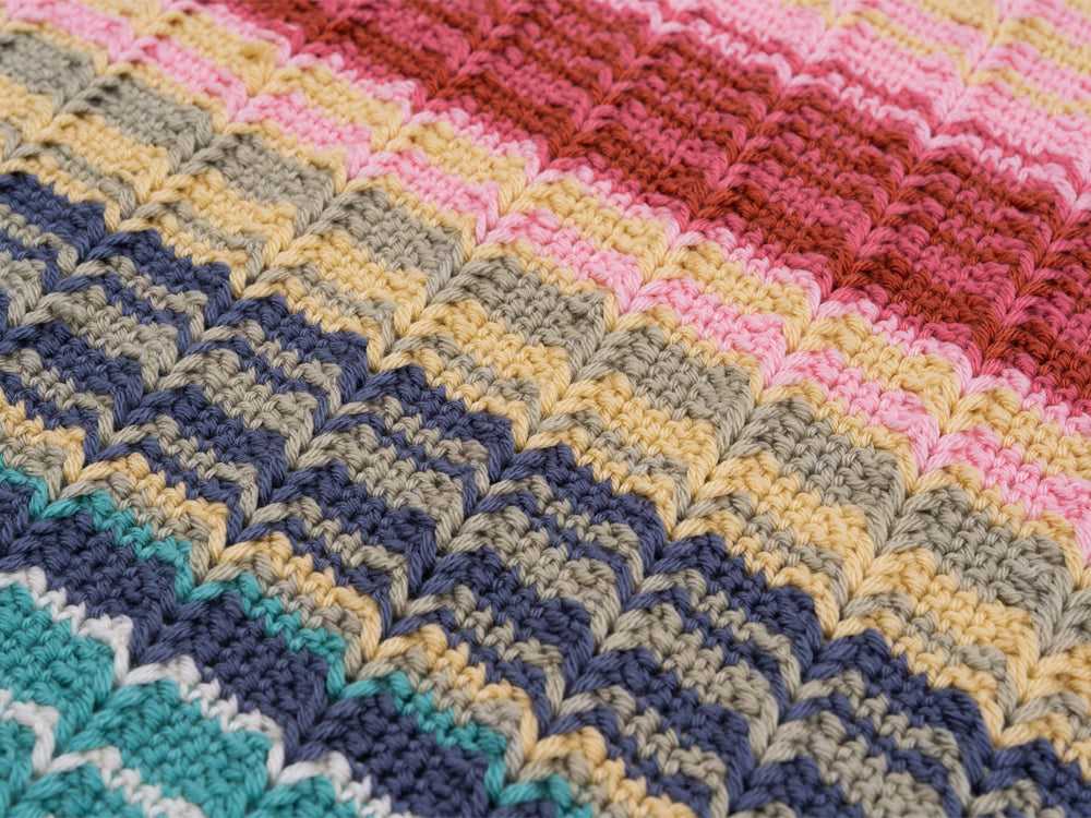Temperature Blanket Crochet Kit and Pattern – Deramores
