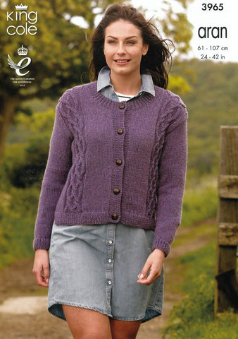 Aran Weight Knitting Patterns Deramores