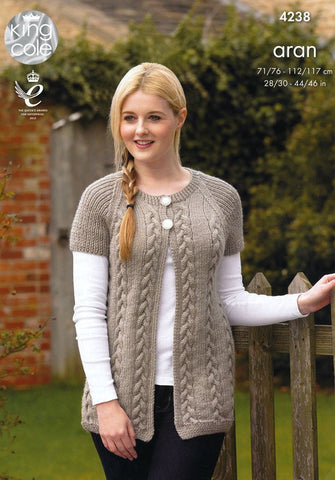 Aran Weight Knitting Patterns | Deramores