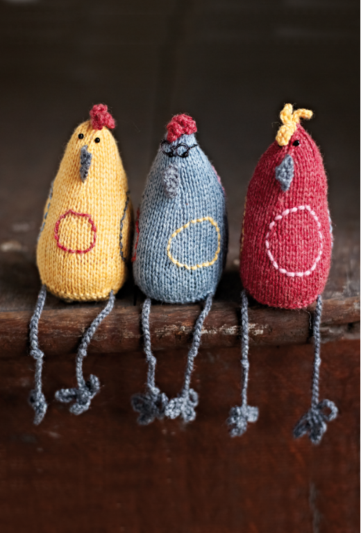 Easter hens knitting pattern