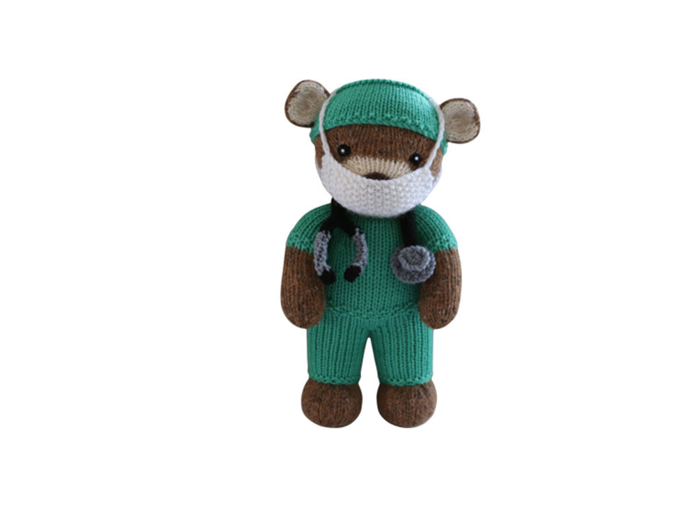 teddy bear knitting kit