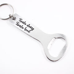 Brush Font Bottle Opener - Aluminum