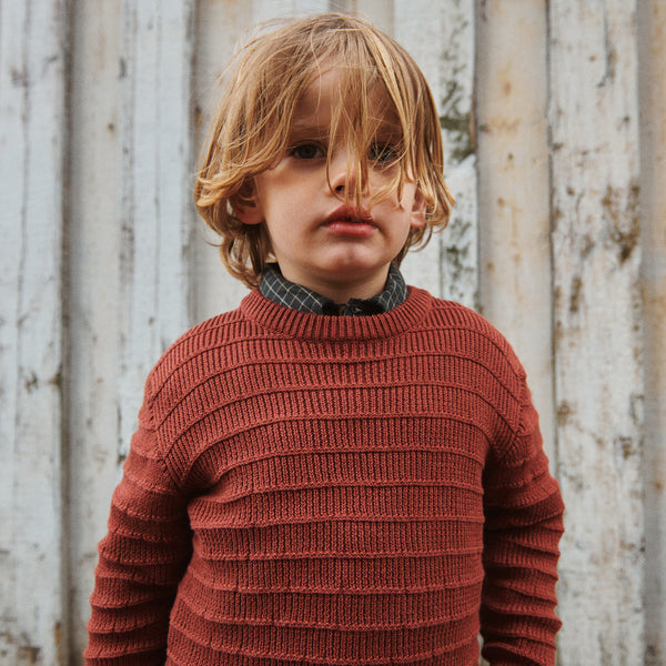 Rakete Dänische Jacquard | | – 🌾 Pullover Kindermode Wheat®