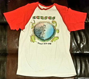 Rush American Tour \'78 Retro T-Shirt Men\'s Large – Fibits | T-Shirts