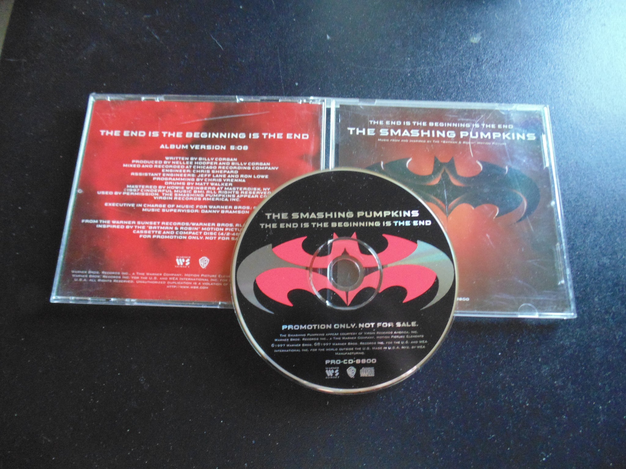 Smashing Pumpkins, Batman CD, The End is the Beginning, 1 Track, Fibit –  Fibits