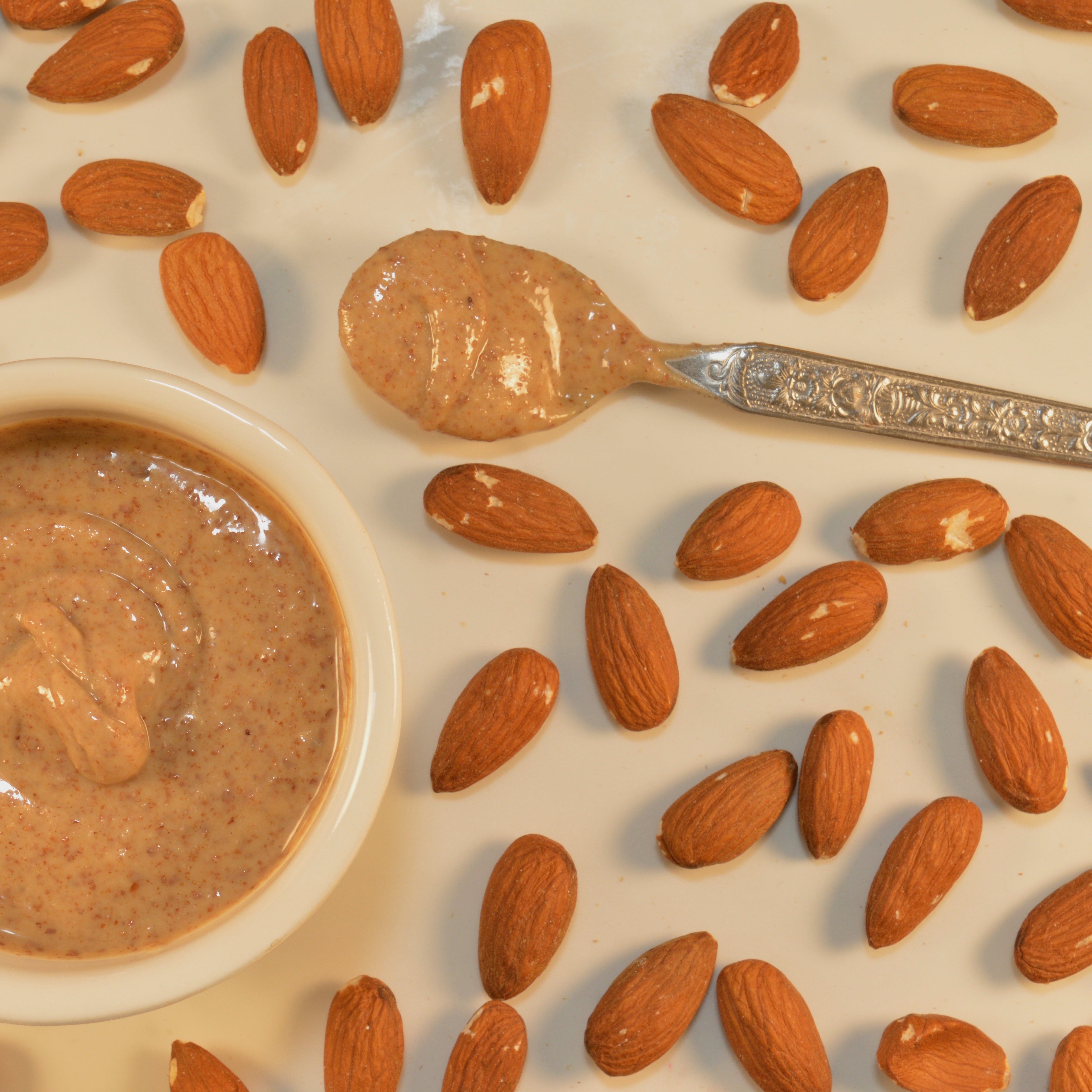 How to Make Almond Butter (in 1 Minute!) - Almond Butter Recipe