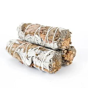 White Sage with Lemongrass & Citronella Smudge Stick - Lil Bee's Bohemian