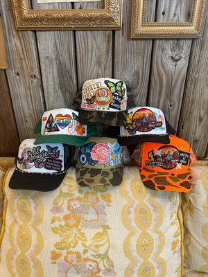 Choose Your Own Style CUSTOM Patch Trucker Hat - Lil Bee's Bohemian