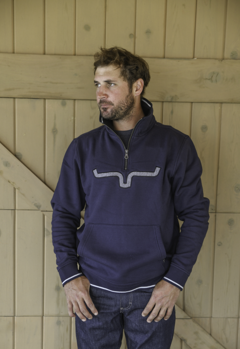 Reebok 1/4 Zip Athletic Sweatshirts for Men