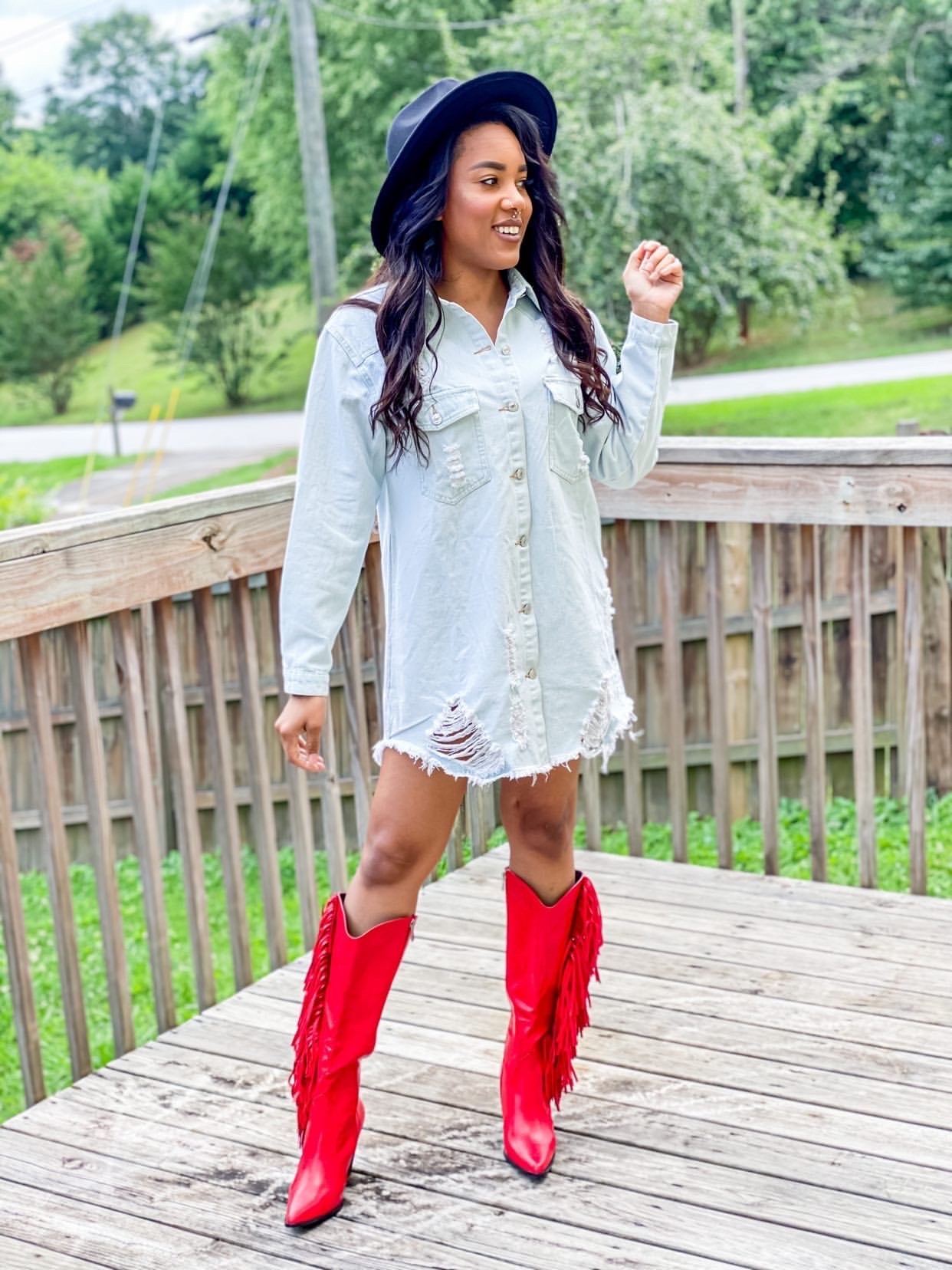 cowgirl boots knee high