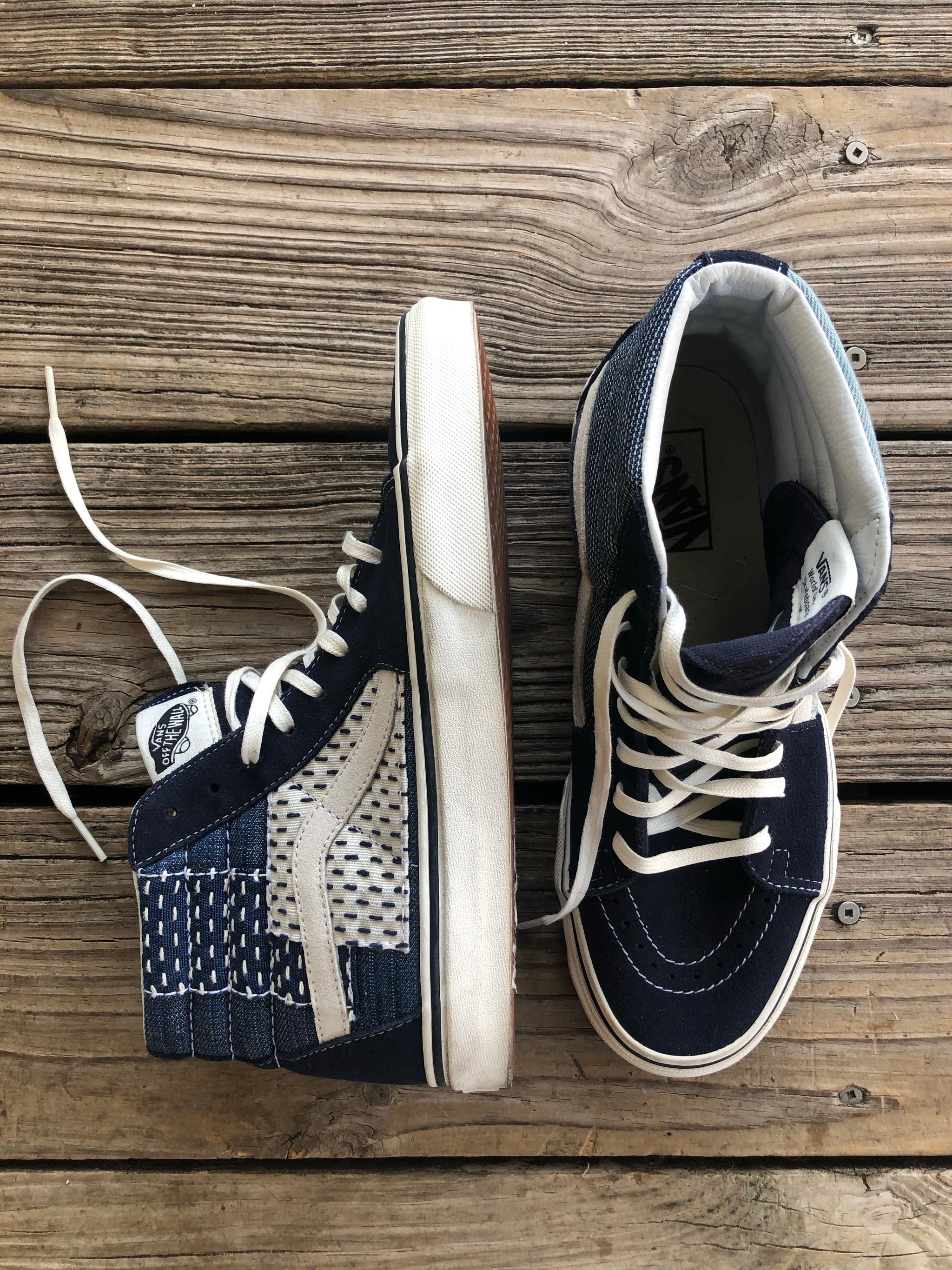 vans sk8 hi 9.5