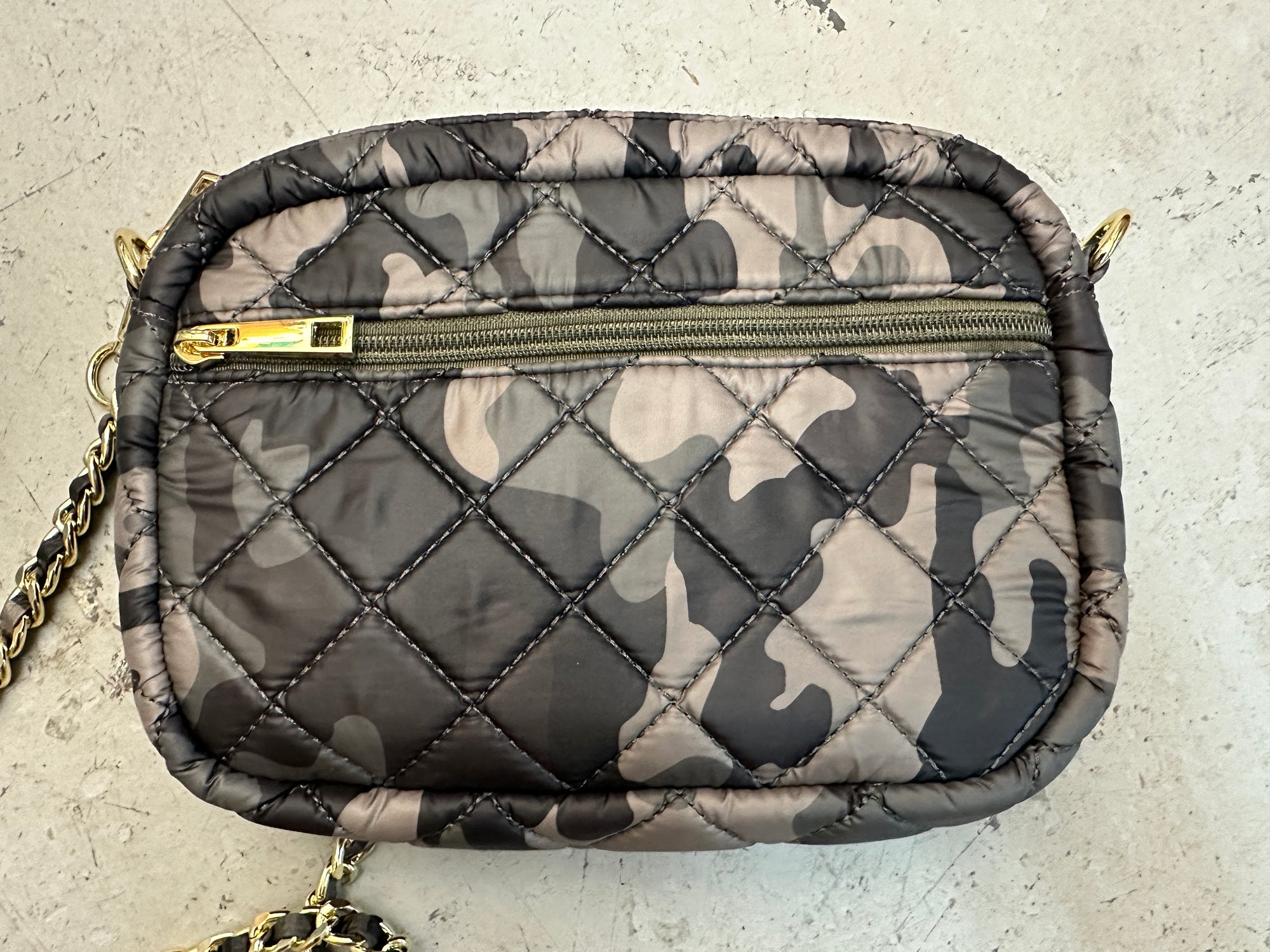 Camouflage Print - Black Faux Leather} Corner Detail Wristlet – Funky  Monkey Fashion Accessories