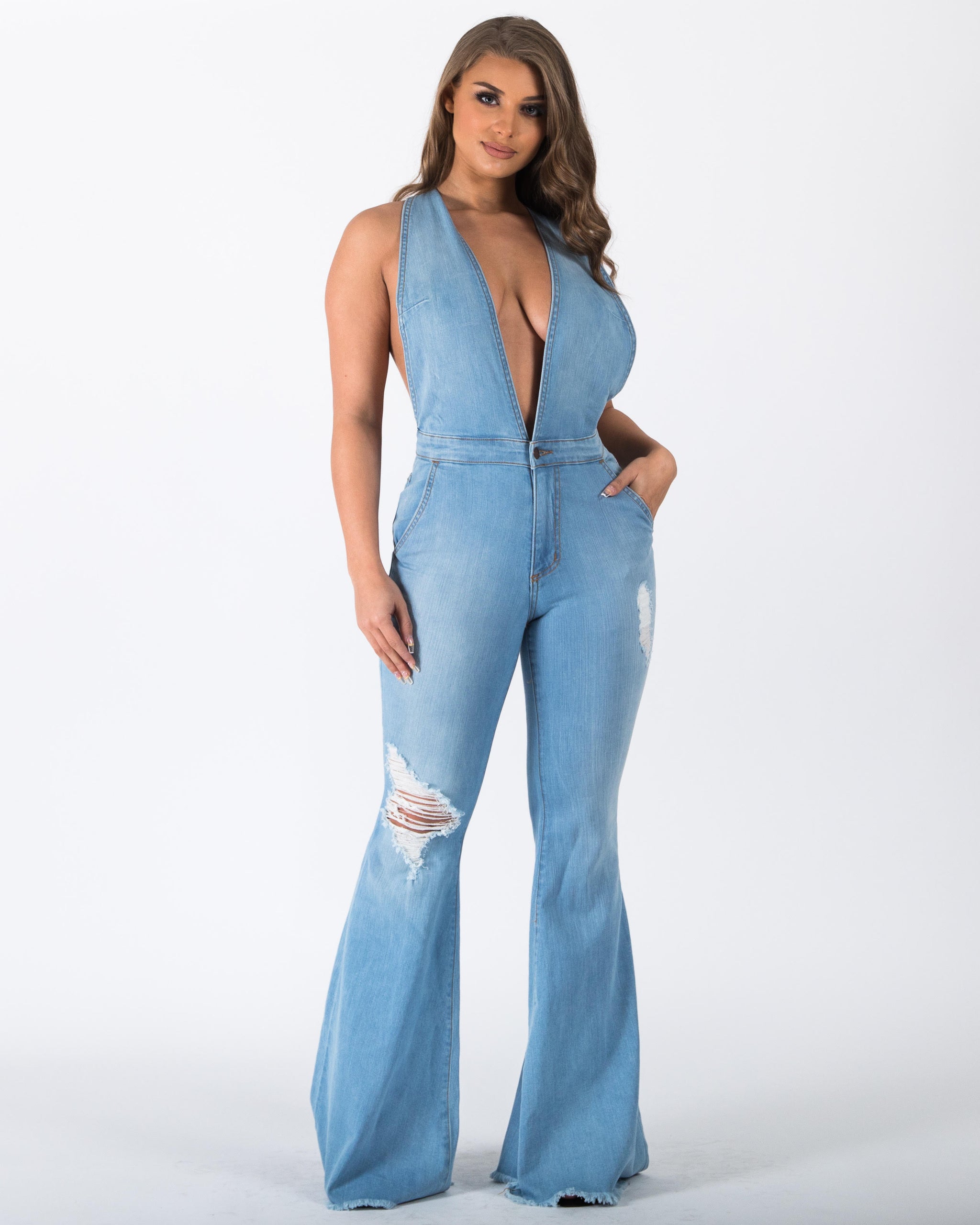 venus bell bottom jeans