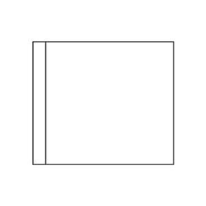 MDF, 3/4" x 7 1/4", 8' Primed Ultralite, MDF