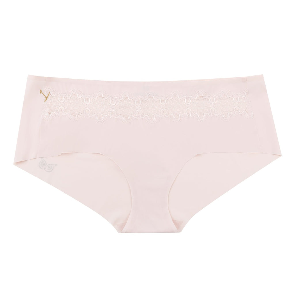 Clany Happy Upgrade Embroidery Mid-waist Comfortable M-XL Panties