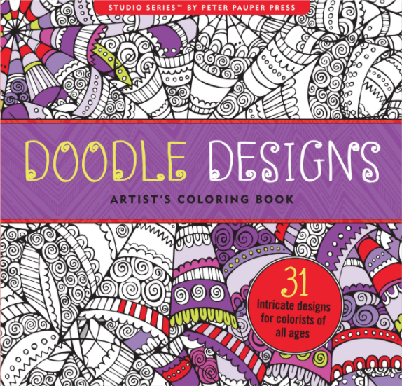 Download Doodle Designs Artist S Coloring Book The Library Marketplace