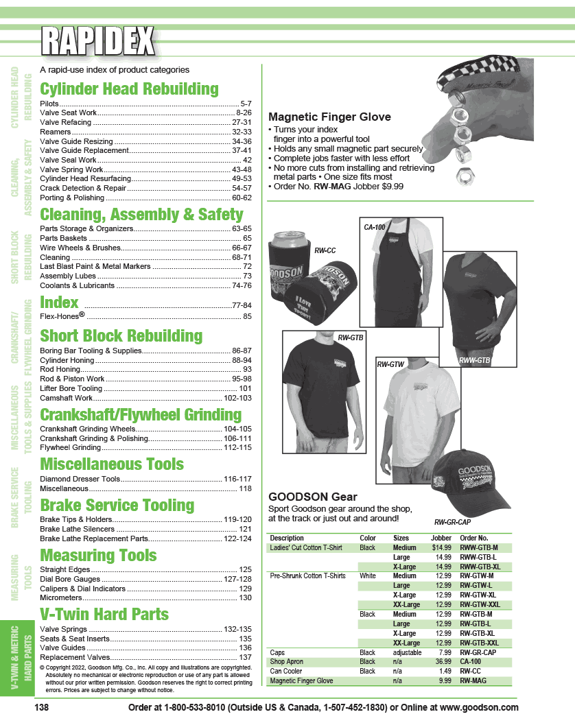 Catalog Page 138| Goodson Tools & Supplies