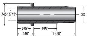 Shovel Head 80 valve guide size diagram