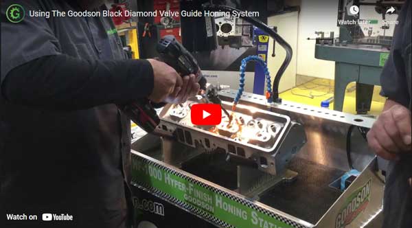 Watch the Black Diamond Valve Guide Honing System in action