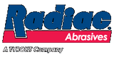 Radiac Abrasives logo.